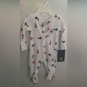 Brand New Newborn Onesie Converse